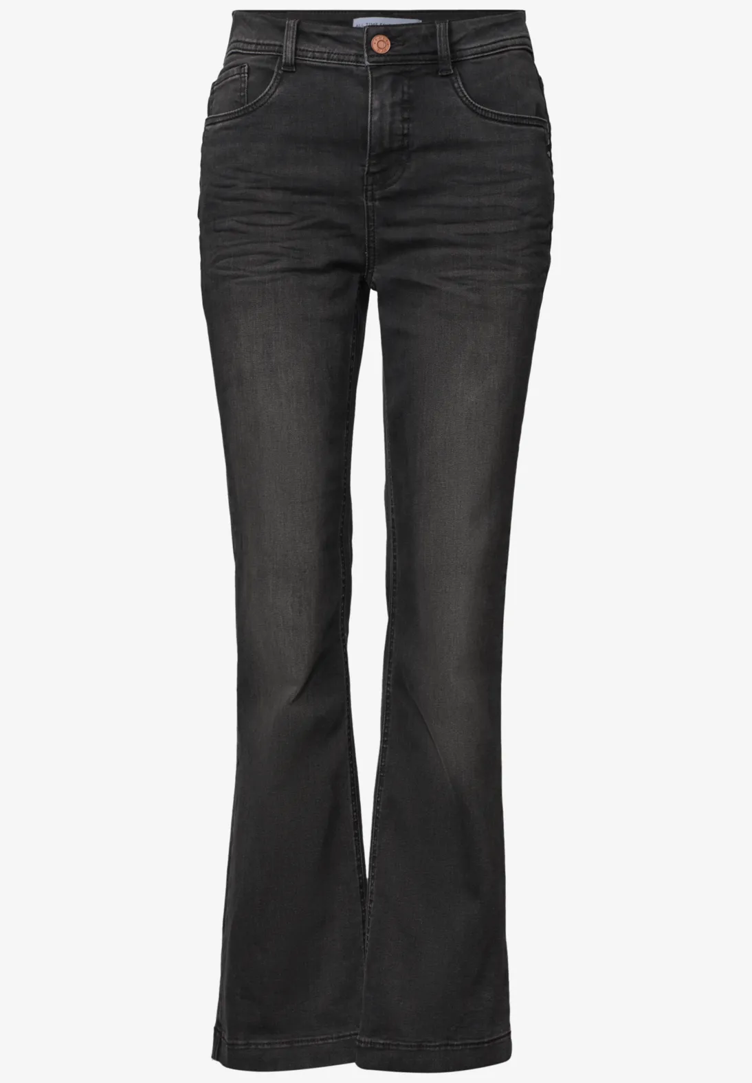 Street One Bootcut Jeans Blaire - Black Washed
