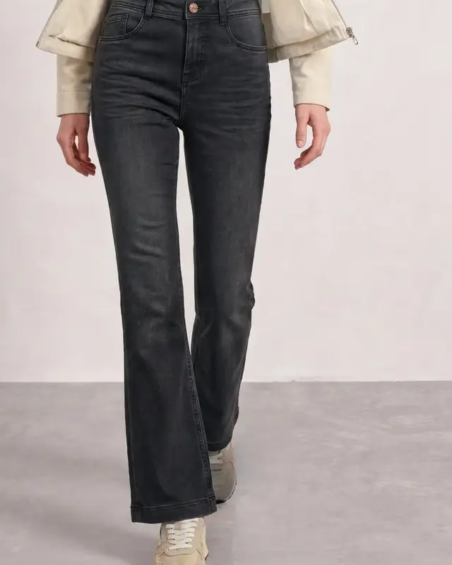 Street One Bootcut Jeans Blaire - Black Washed