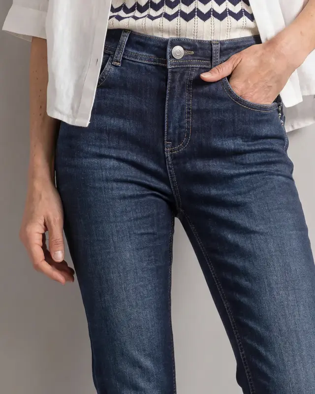 Street One Bootcut Jeans Blaire - Dark Blue Washed
