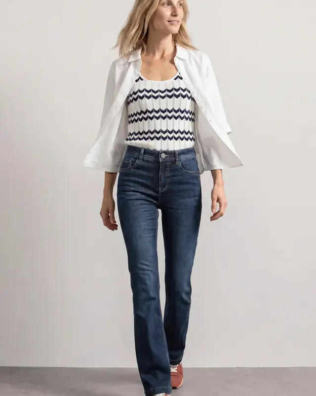 Street One Bootcut Jeans Blaire - Dark Blue Washed