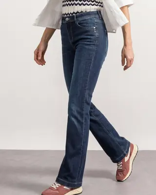 Street One Bootcut Jeans Blaire - Dark Blue Washed