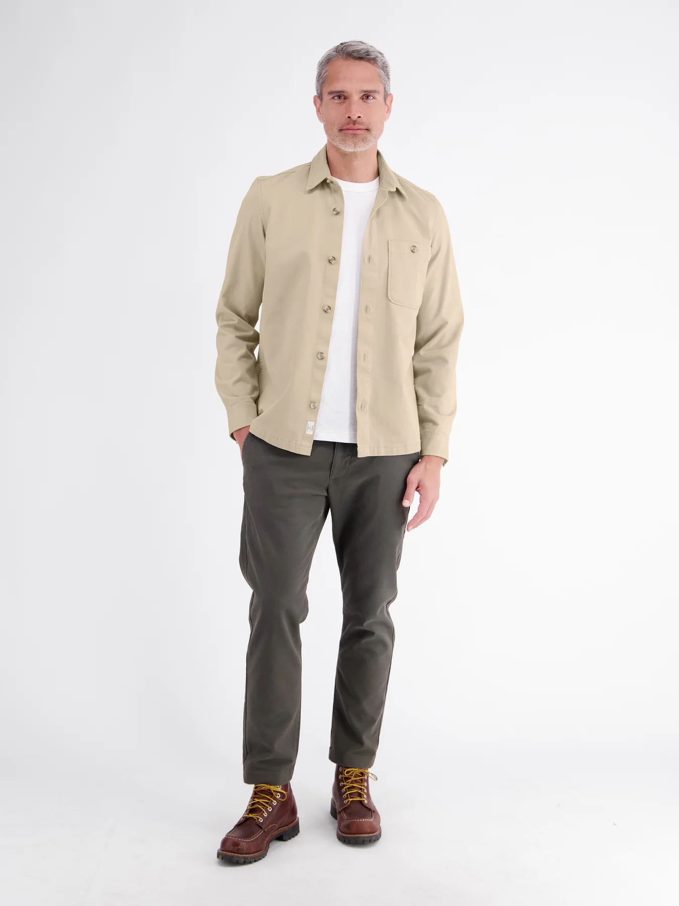 Lerros Basic Shirt - Gravel Beige