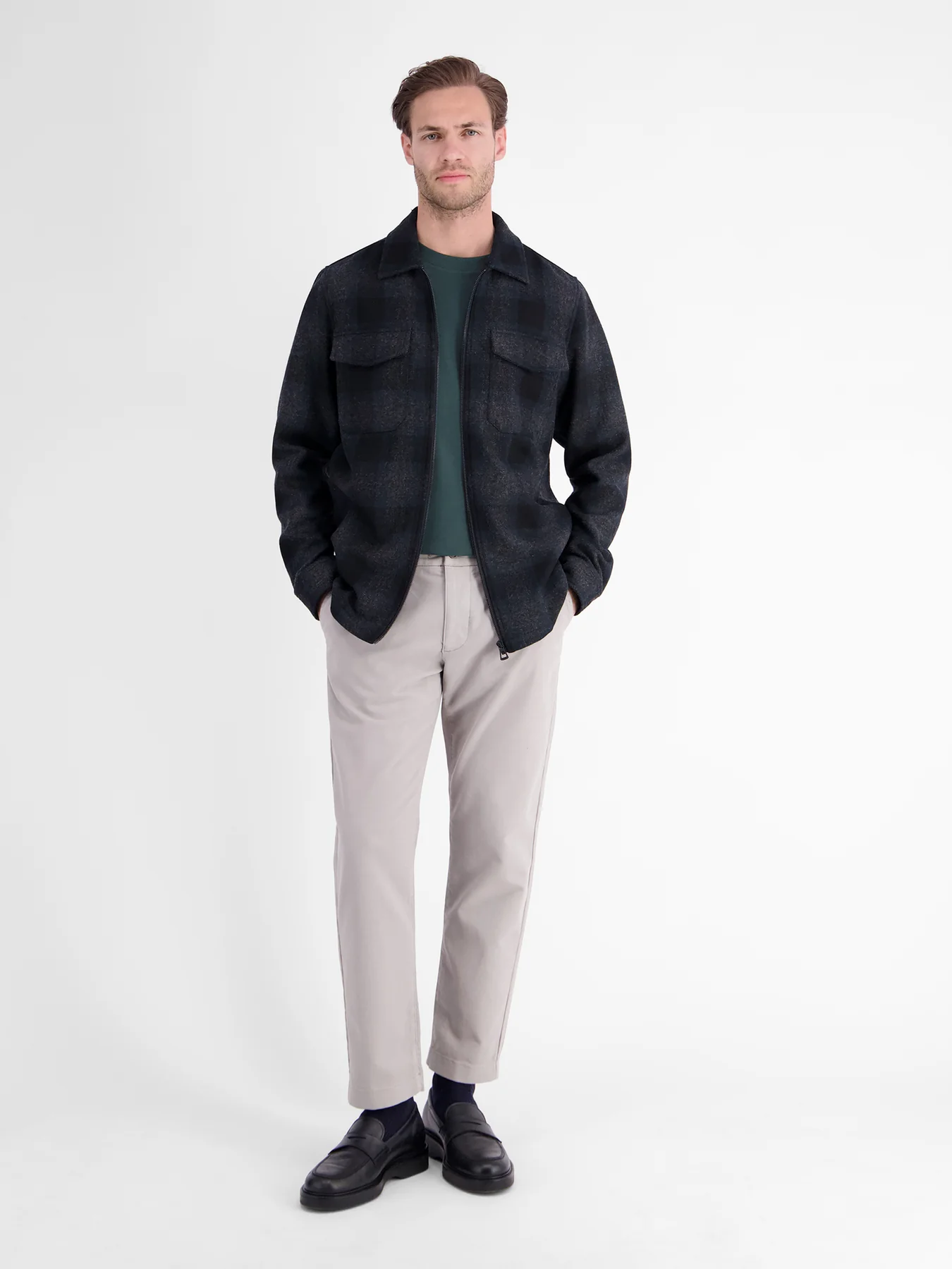 Lerros Basic T-Shirt - Cedar Green