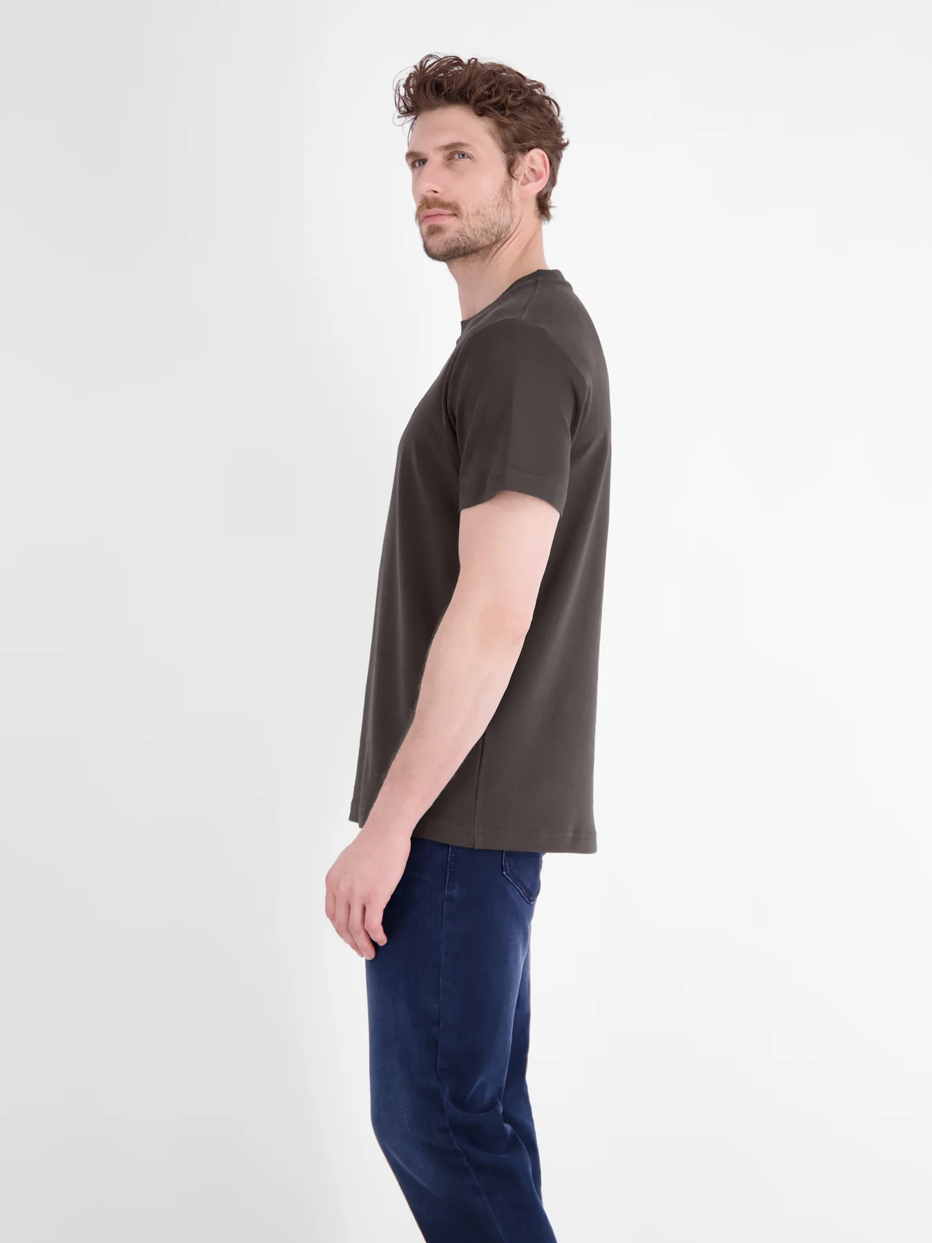 Lerros Basic T-Shirt - Timber Brown