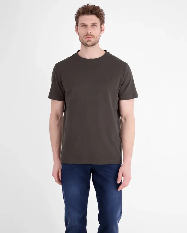 Lerros Basic T-Shirt - Timber Brown