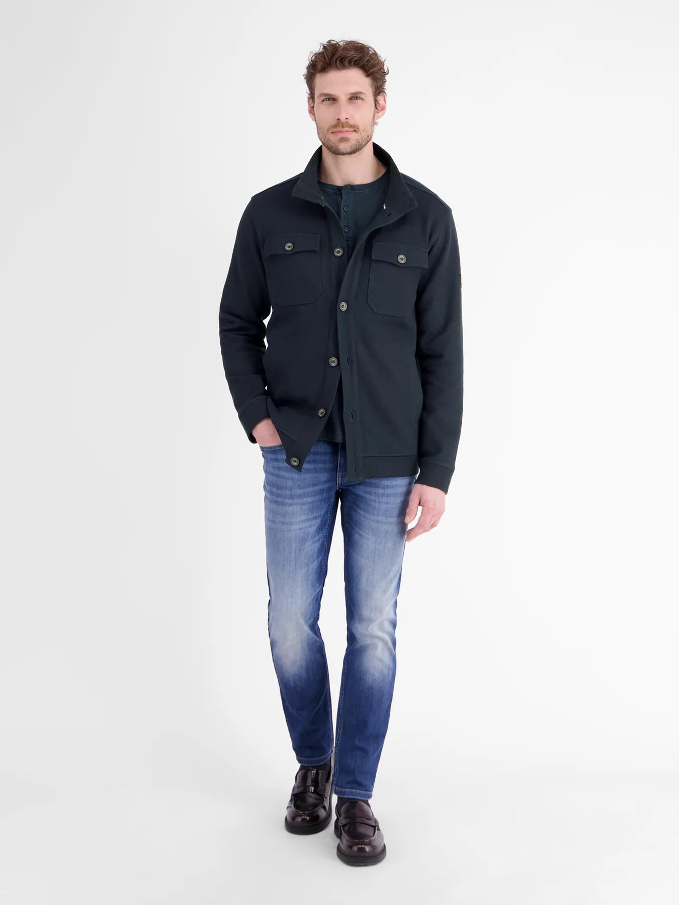Lerros Overshirt - Classic Navy