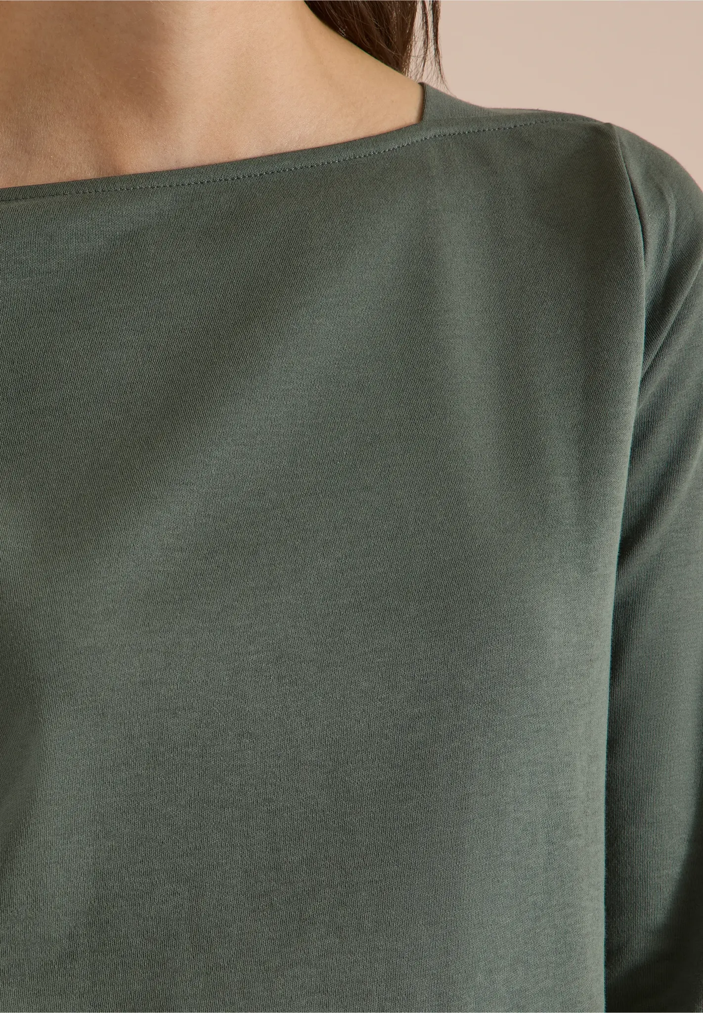 Cecil Basic Shirt- Dried Olive Green