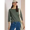 Basic Shirt- Dried Olive Green