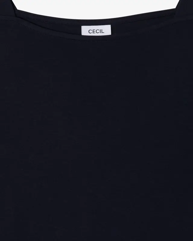 Cecil Basic Shirt- Urban Dark Blue
