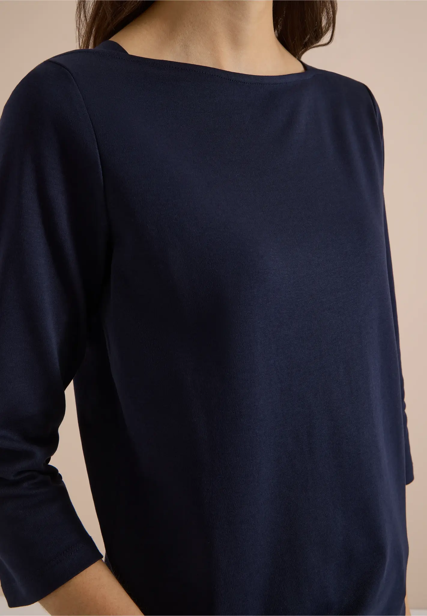 Cecil Basic Shirt- Urban Dark Blue