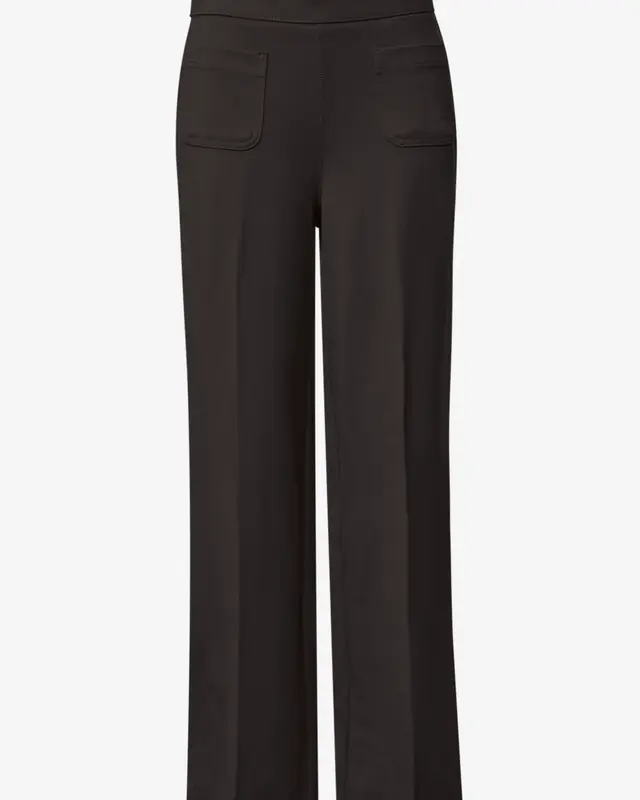 Street One High Waist Hose Amalia - Black Coffee