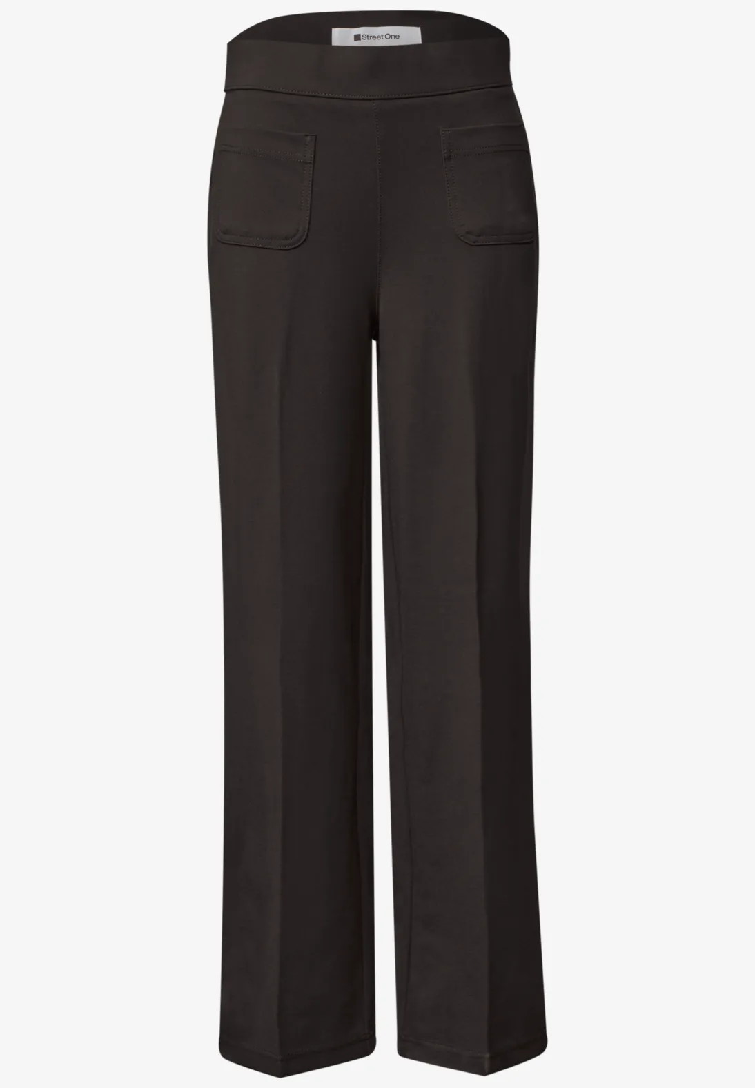 Street One High Waist Hose Amalia - Black Coffee