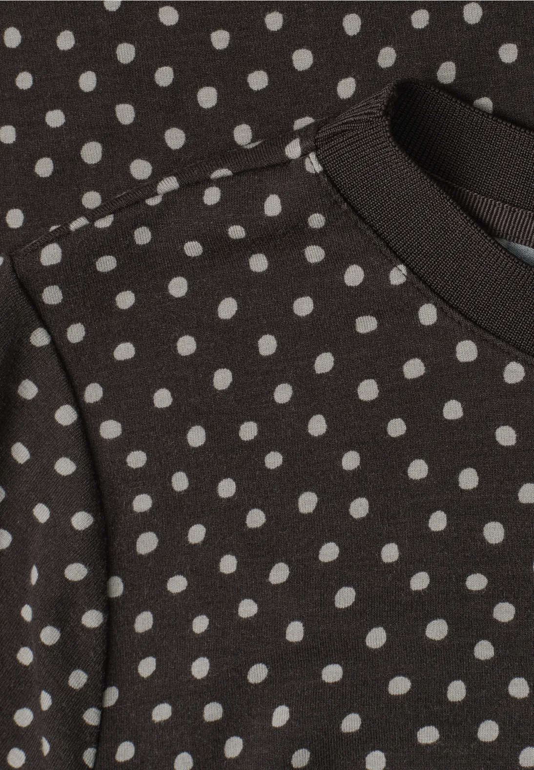 Street One Dot Shirt - Black Coffee