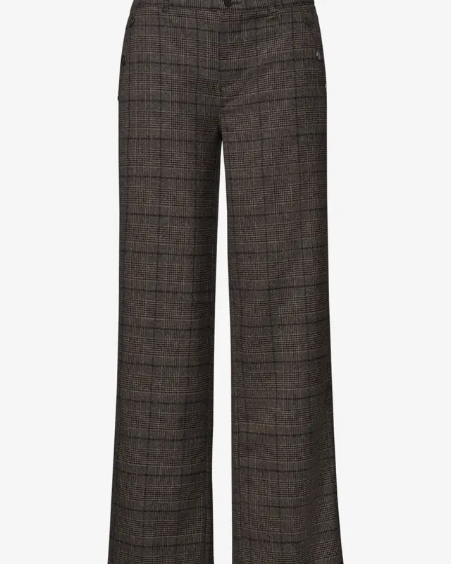 Street One High Waist Hose Amalia - Darkest Brown