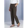High Waist Broek Amalia - Darkest Brown