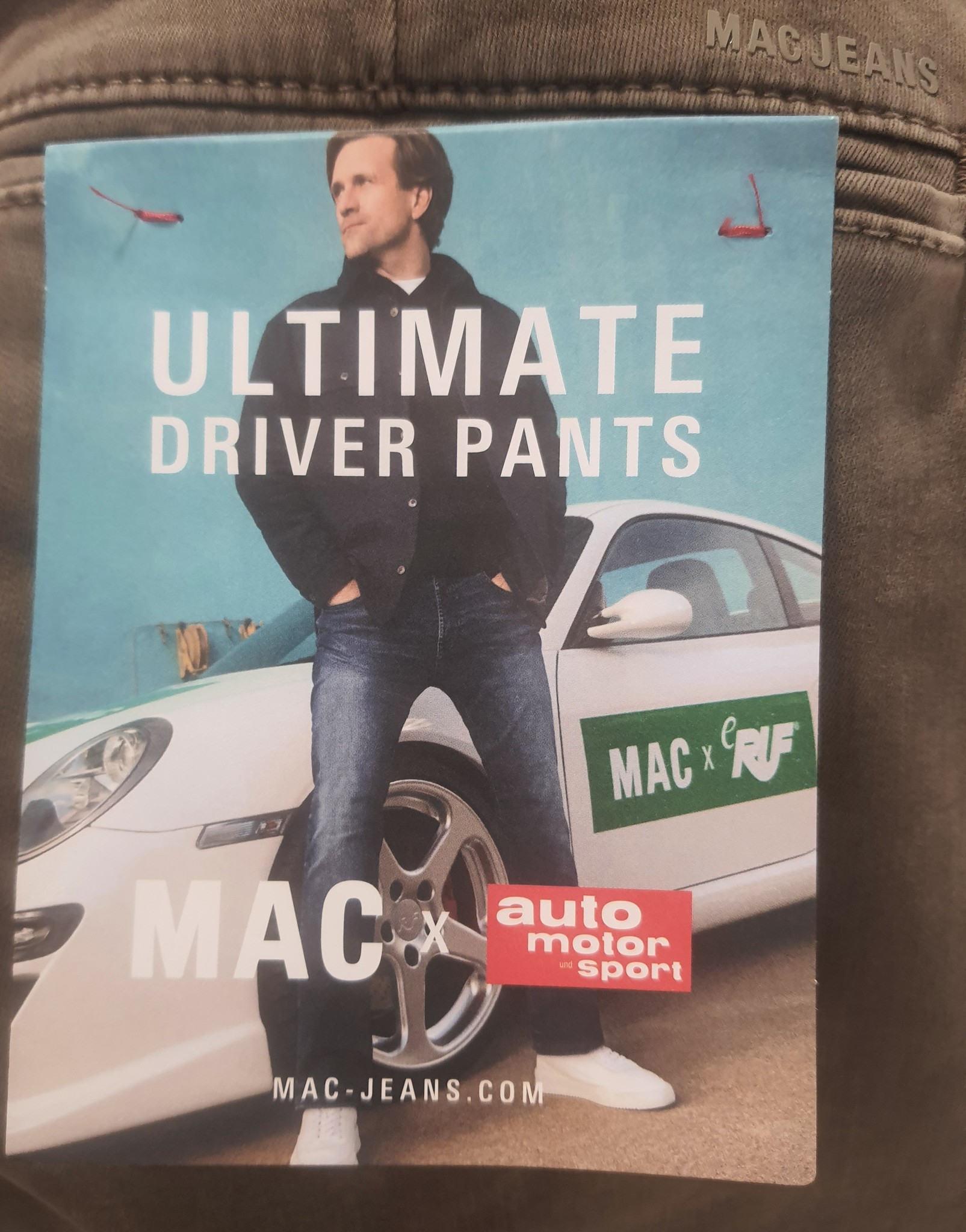Mac Jeans Driver Pants - Chocolate Brown
