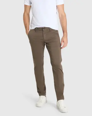 Mac Jeans Driver Pants - Chocolate Brown