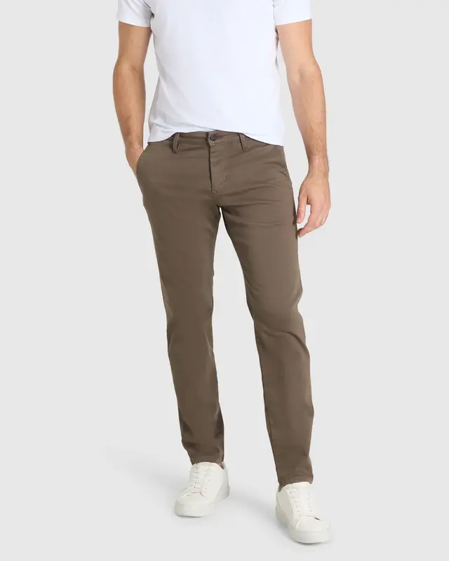 Mac Jeans Driver Pants - Chocolate Brown