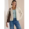 Teddy Vest met Capuchon - Teddy Vanilla White