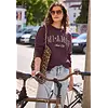 Loose Fit Sweatshirt - Very Berry