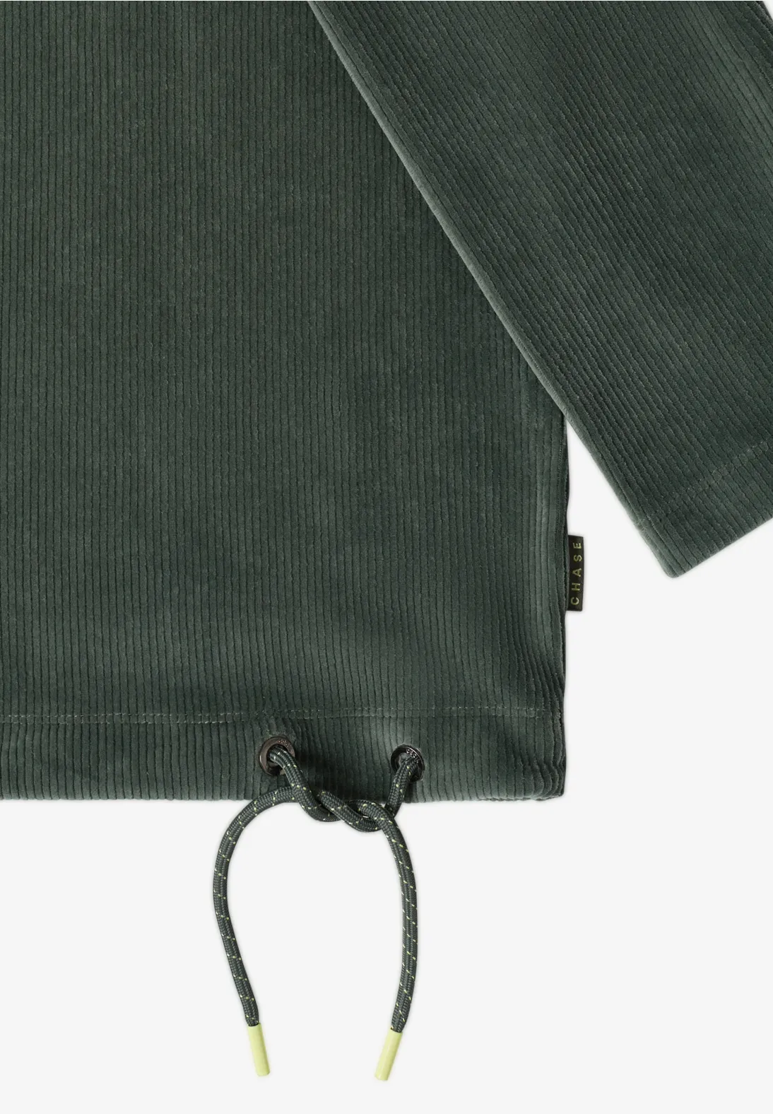 Cecil Corduroy Shirt met Trekkoord - Dried Olive Green