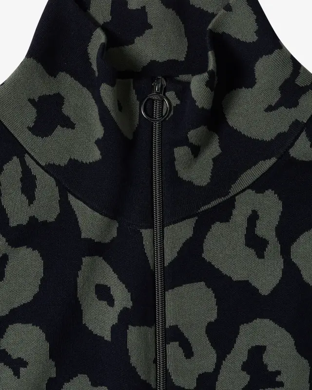 Cecil Strickweste mit Kragen und Reißverschluss - Urban Dark Blue