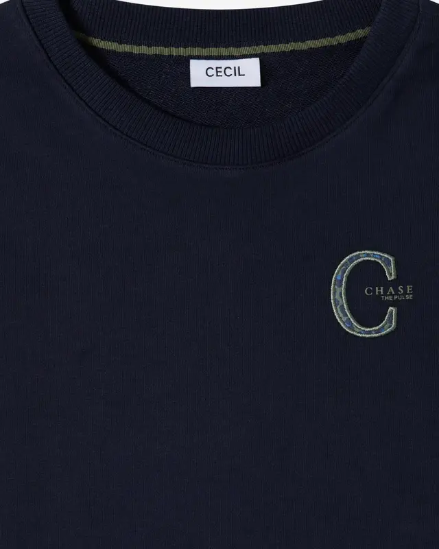 Cecil Sweatshirt - Urban Dark Blue
