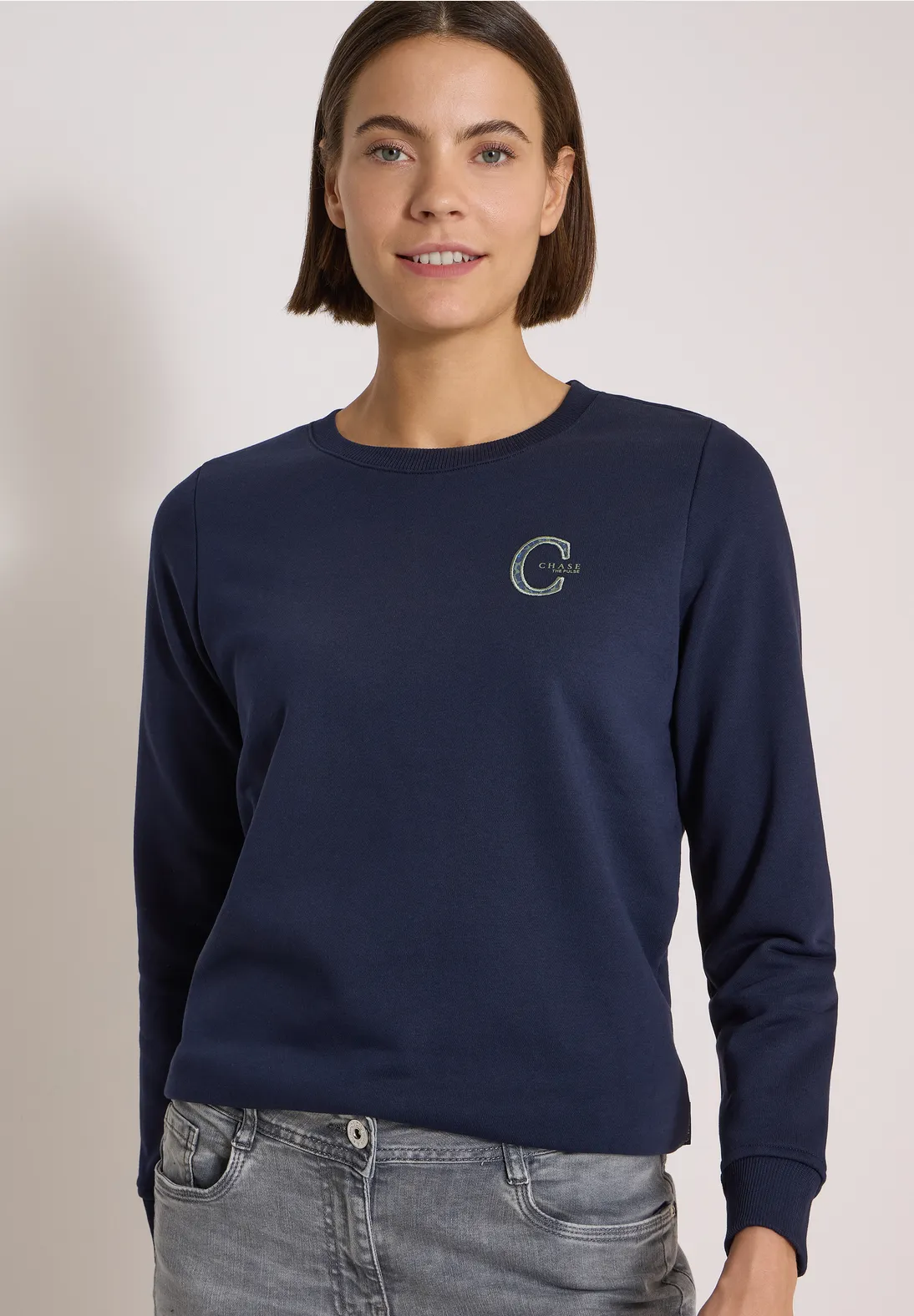Cecil Sweatshirt - Urban Dark Blue