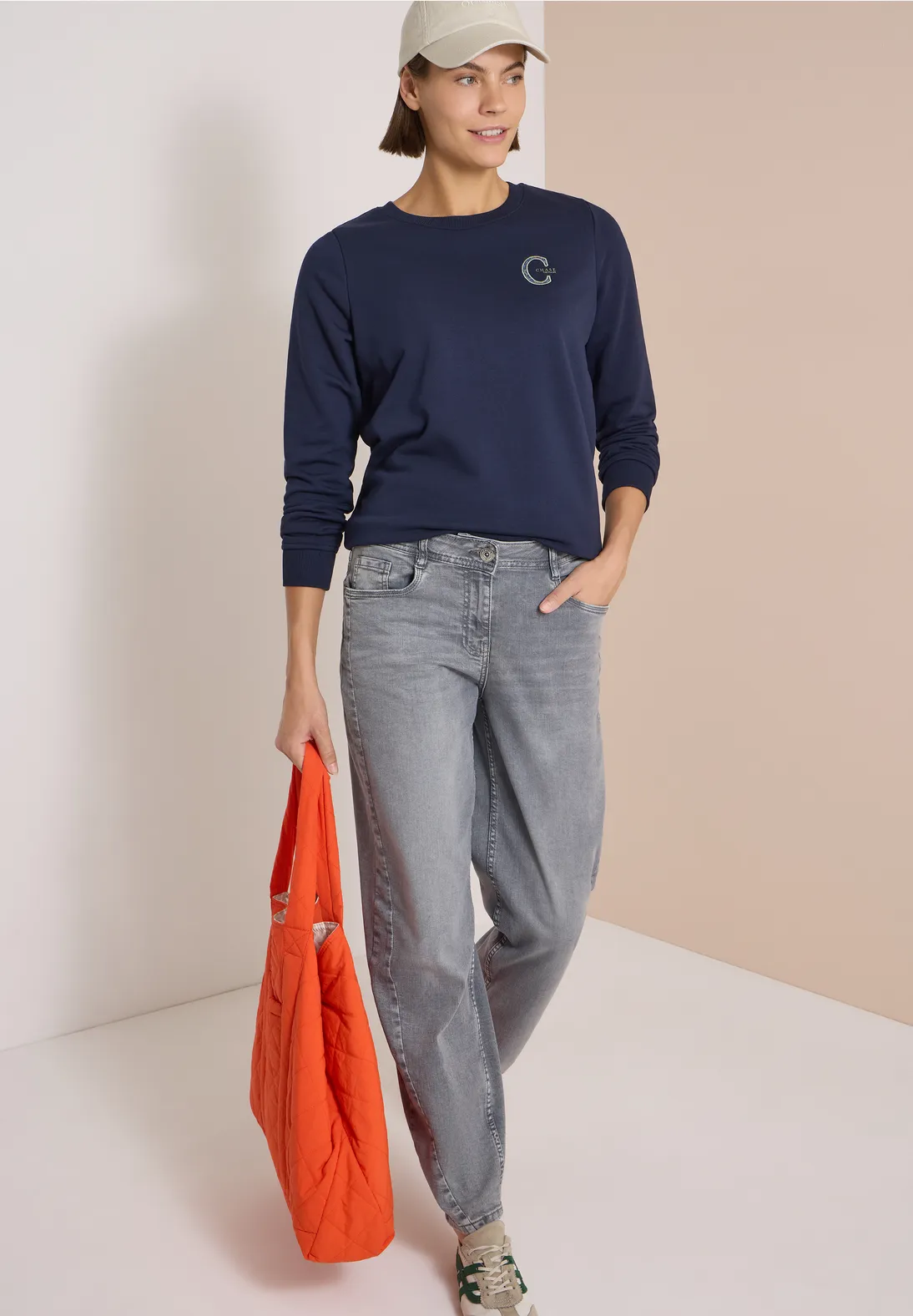 Cecil Sweatshirt - Urban Dark Blue