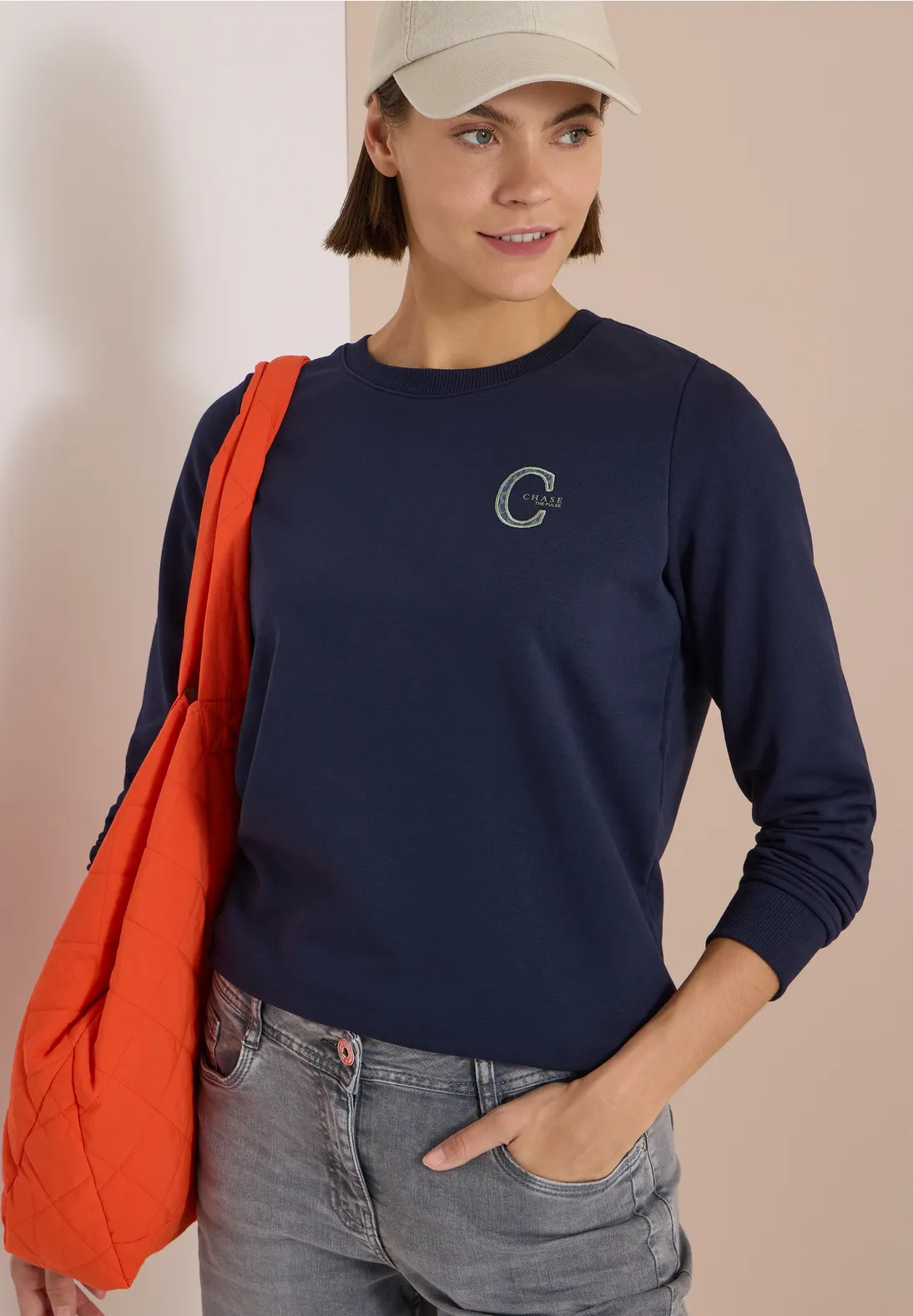 Cecil Sweatshirt - Urban Dark Blue