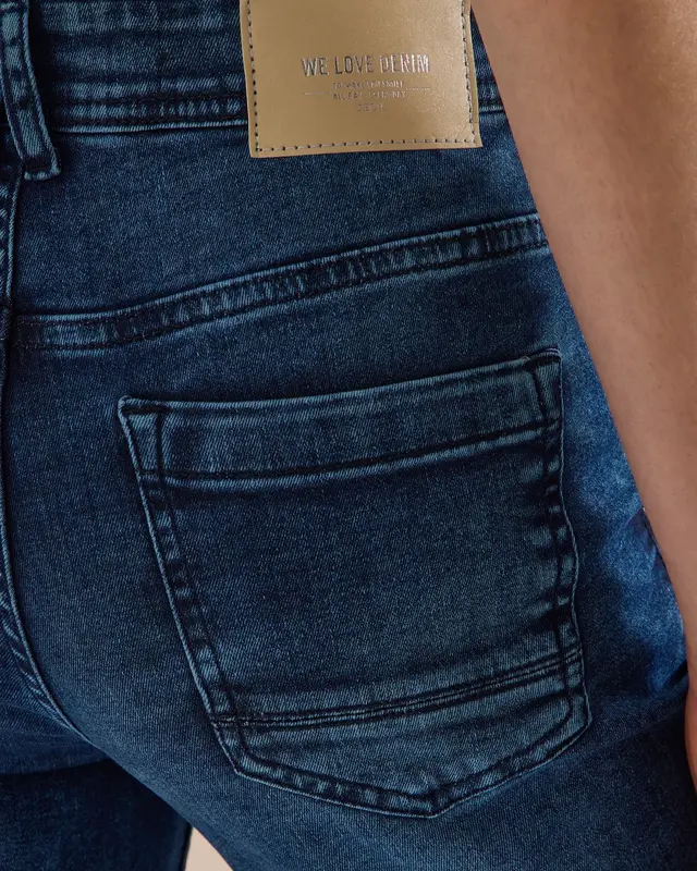 Cecil Bootcut Jeans Toronto - Dark Blue Wash
