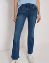 Cecil Bootcut Jeans Toronto - Dark Blue Wash