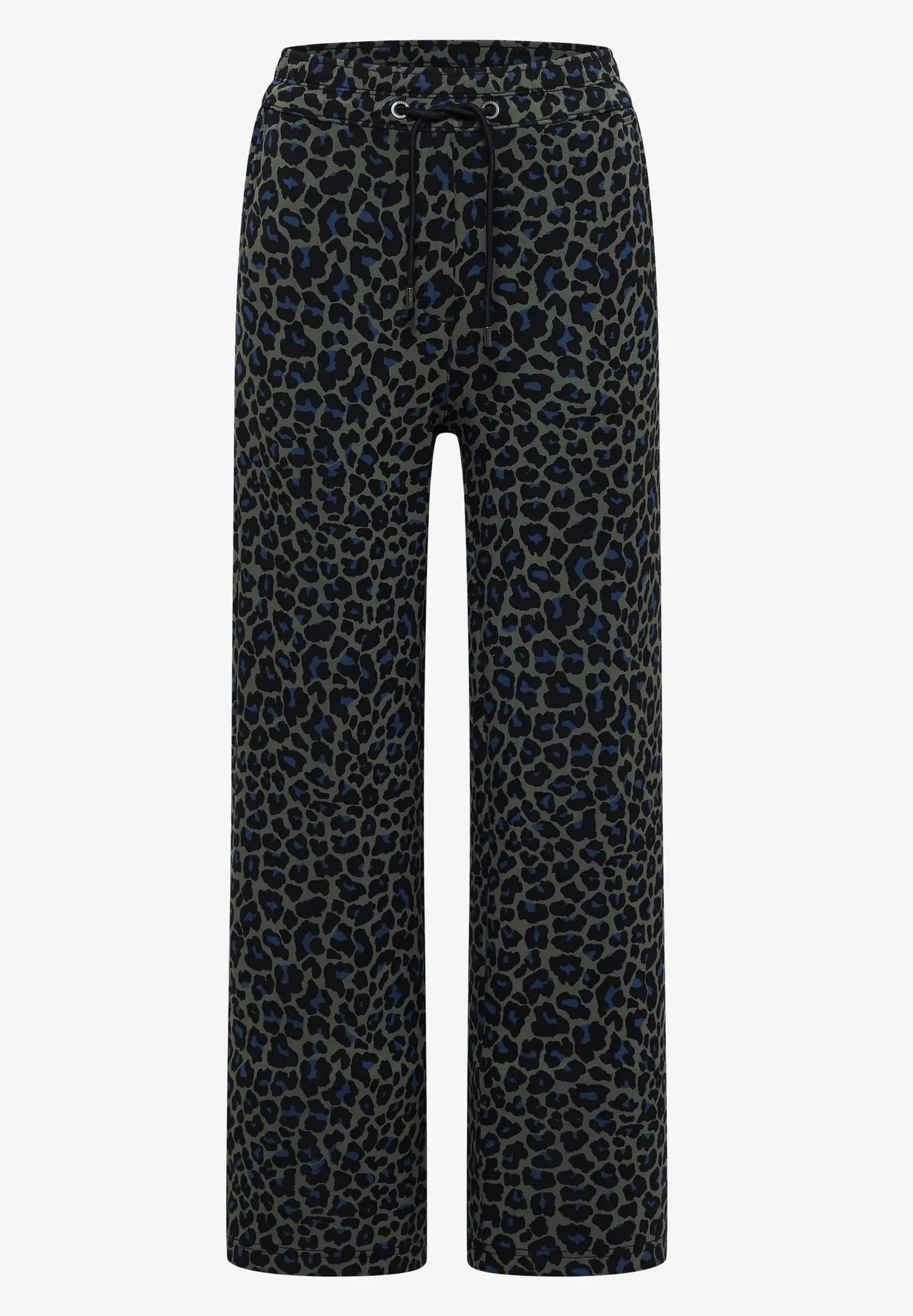 Cecil Wide Leg Pants Neele - Dried Olive Green