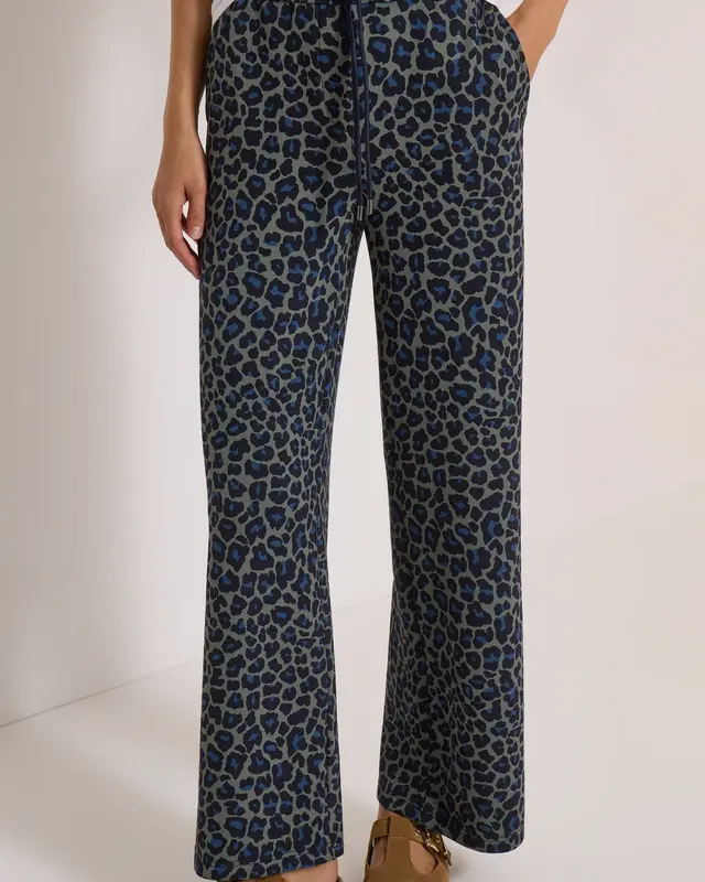 Cecil Wide Leg Hose Neele - Dried Olive Green