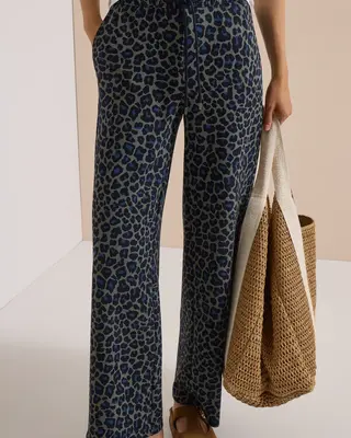 Cecil Wide Leg Broek Neele - Dried Olive Green