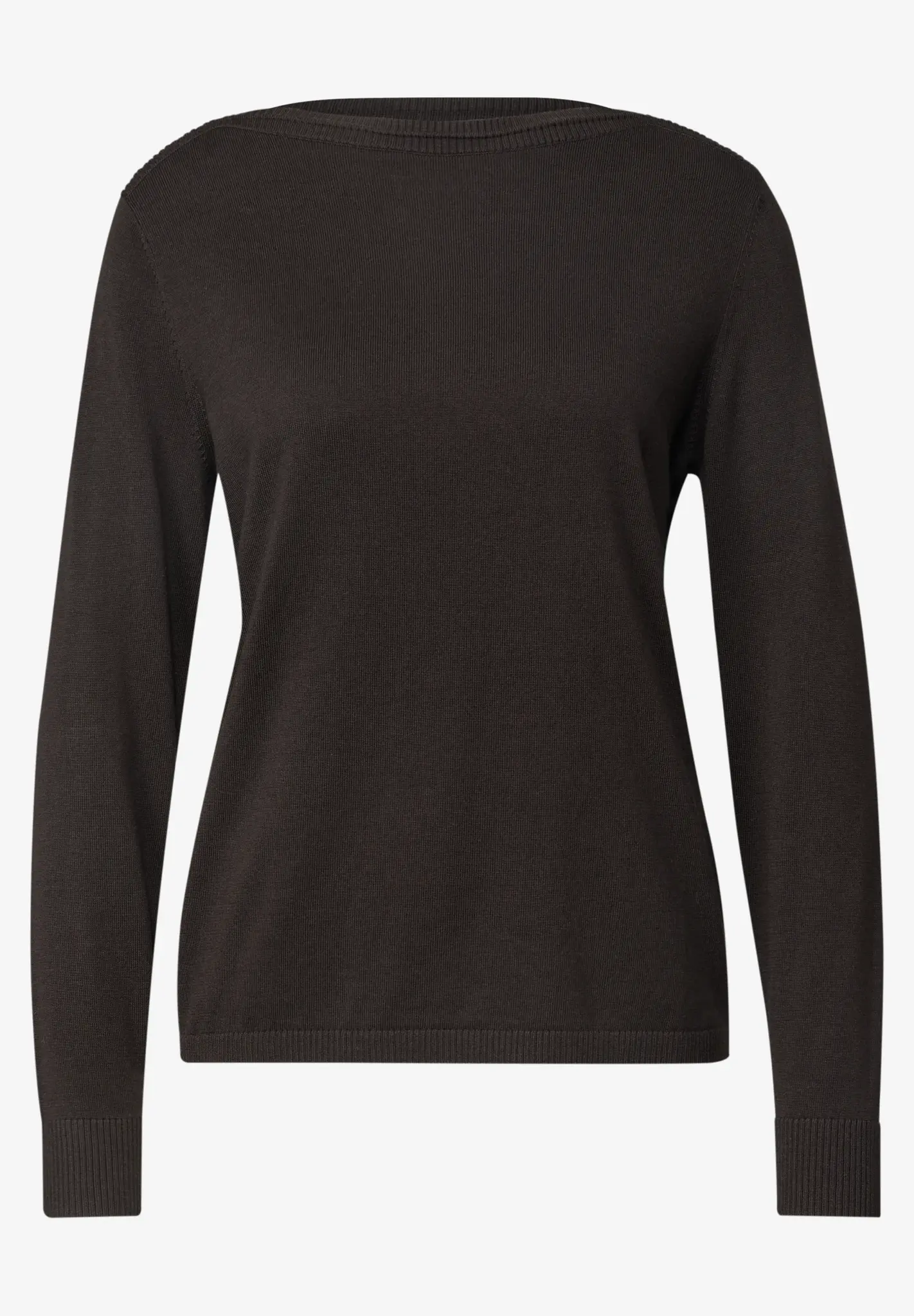 Street One U-Boot Pullover - Black Coffee
