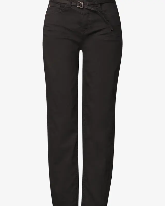 Street One Barrel Jeans Karlie - Brown Washed