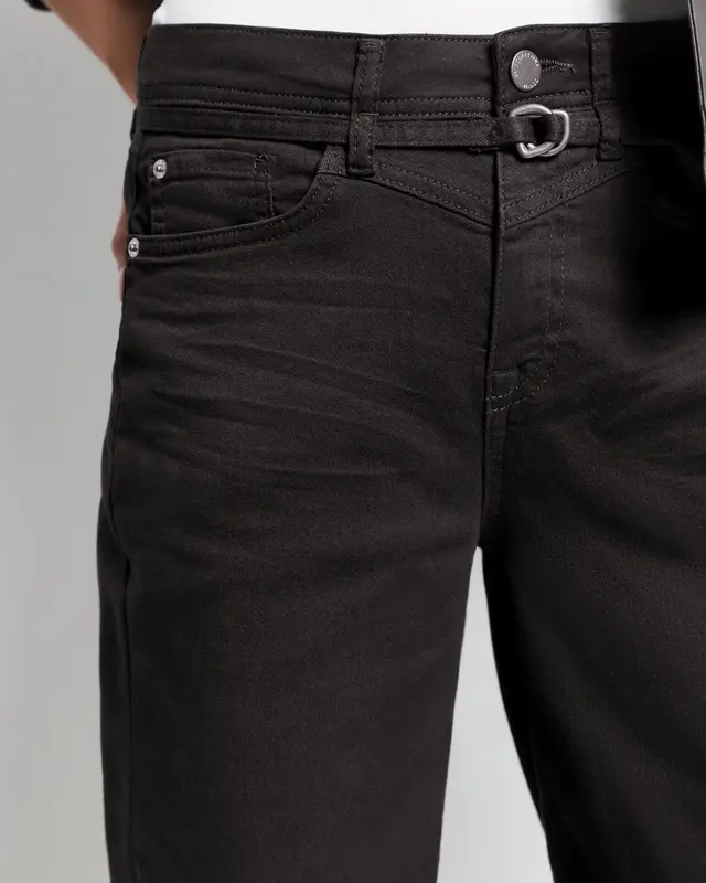 Street One Barrel Jeans Karlie - Brown Washed