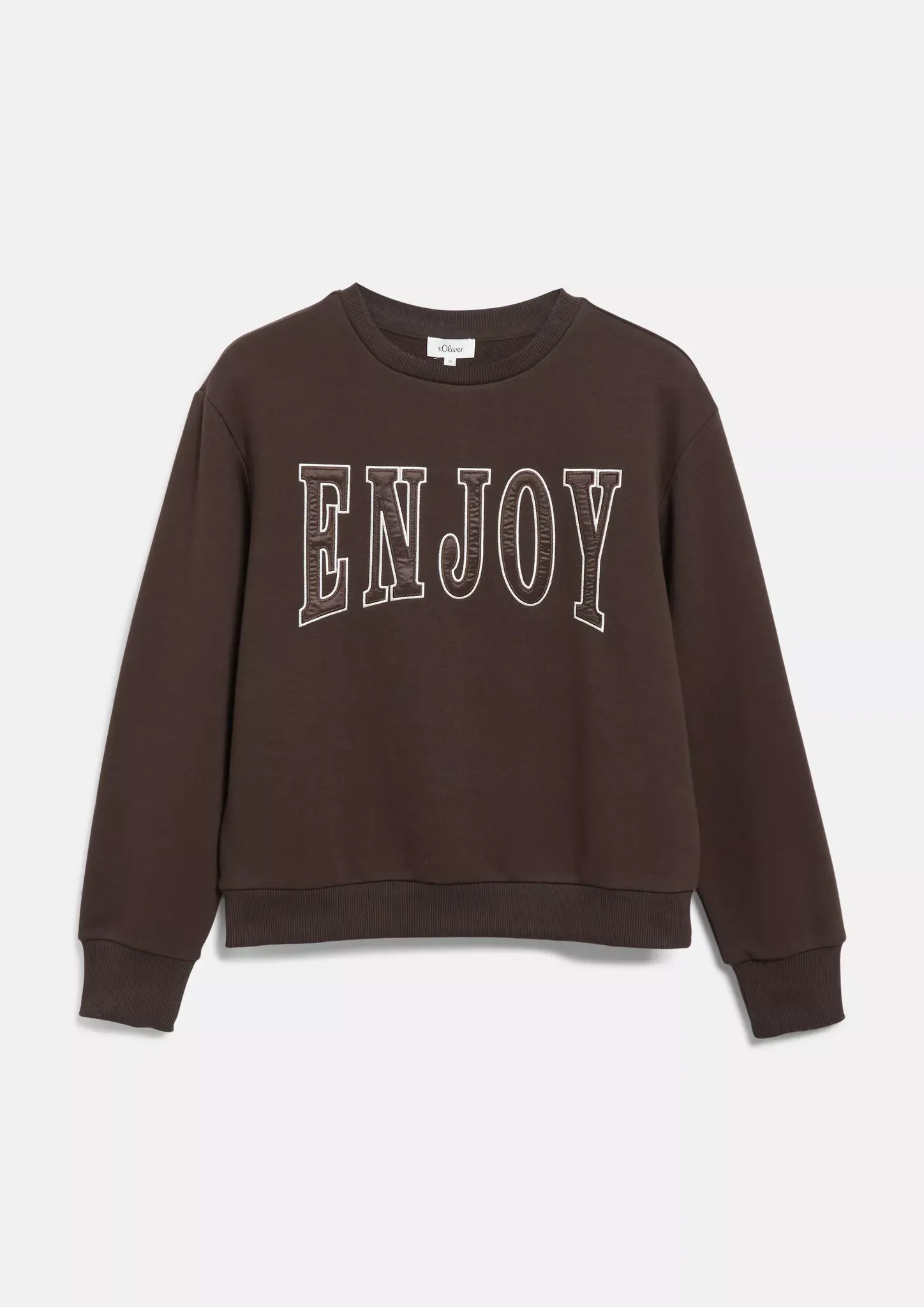 S. Oliver Sweatshirt - Dark Brown