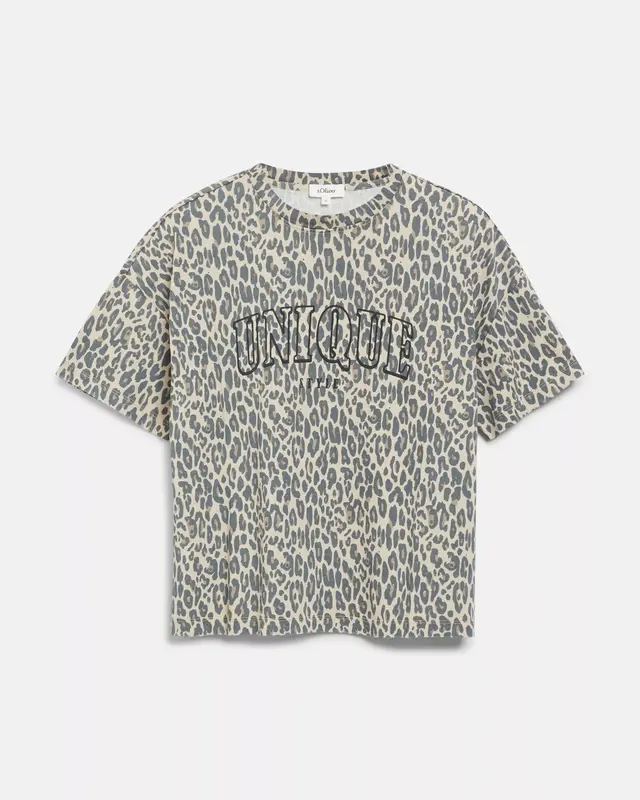 S. Oliver Leo T-Shirt - Beige