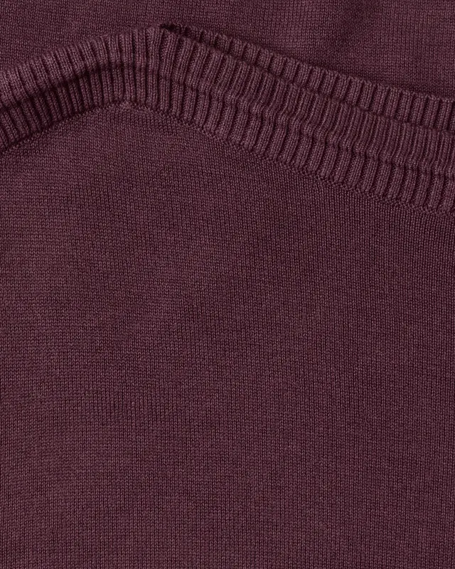 Street One Boothals Trui - Rustic Rouge