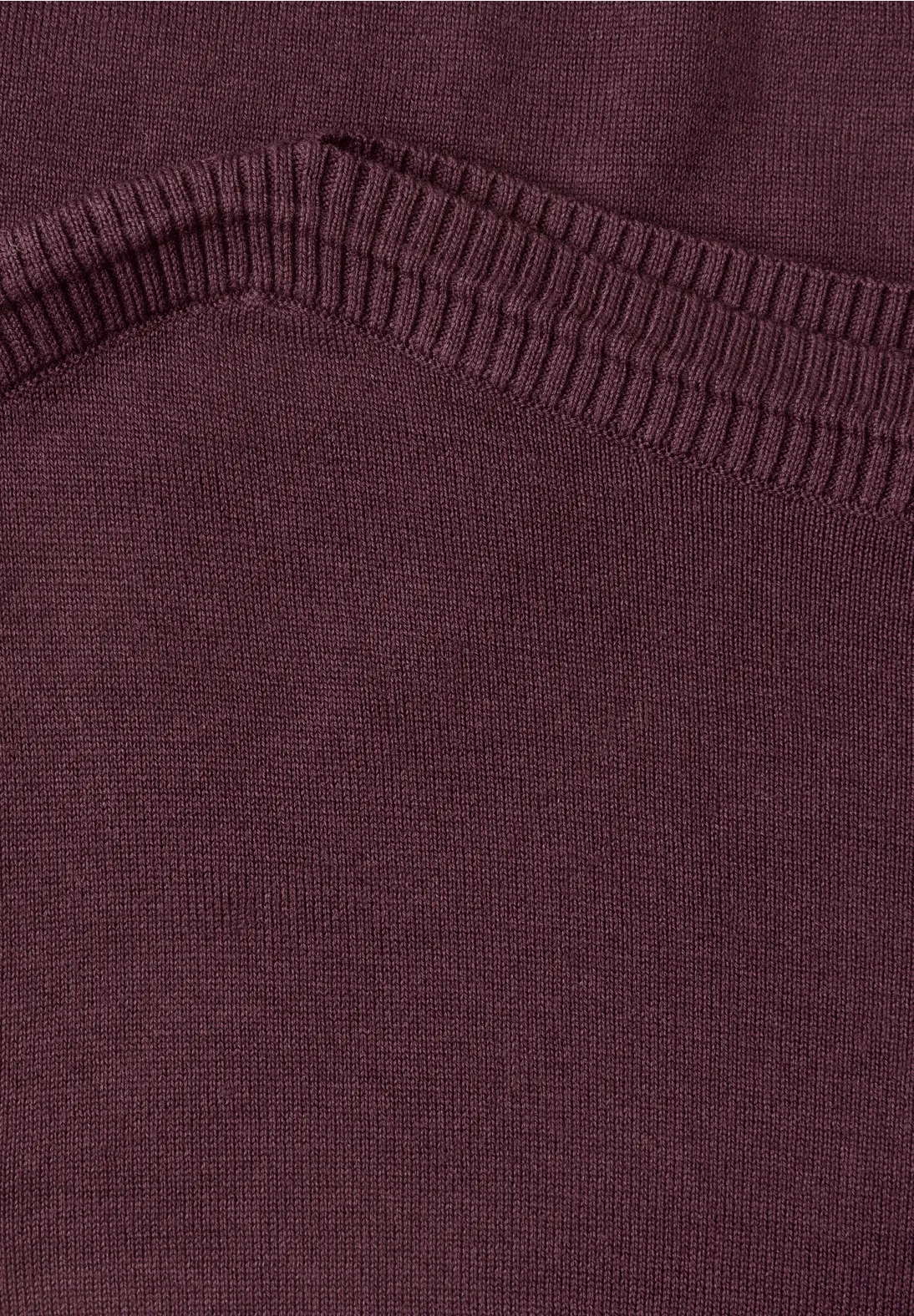 Street One U-Boot Pullover - Rustic Rouge
