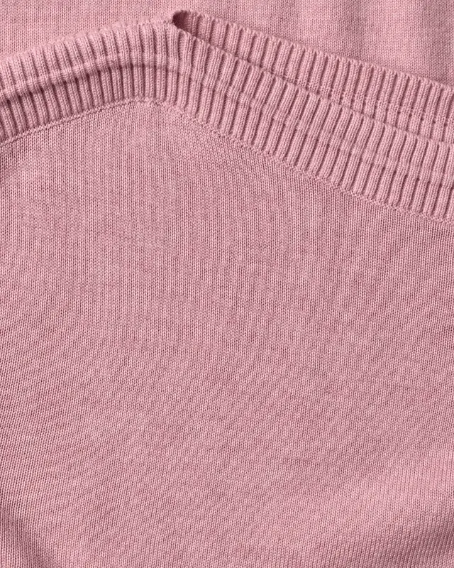 Street One Basic Jumper - Vintage Blush Melange