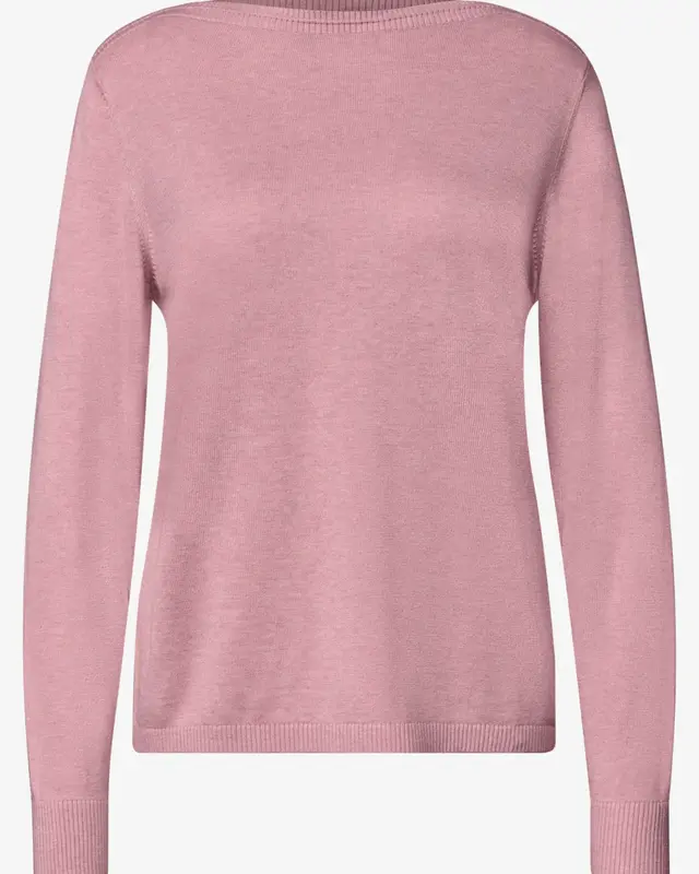 Street One U-Boot Pullover - Vintage Blush Melange