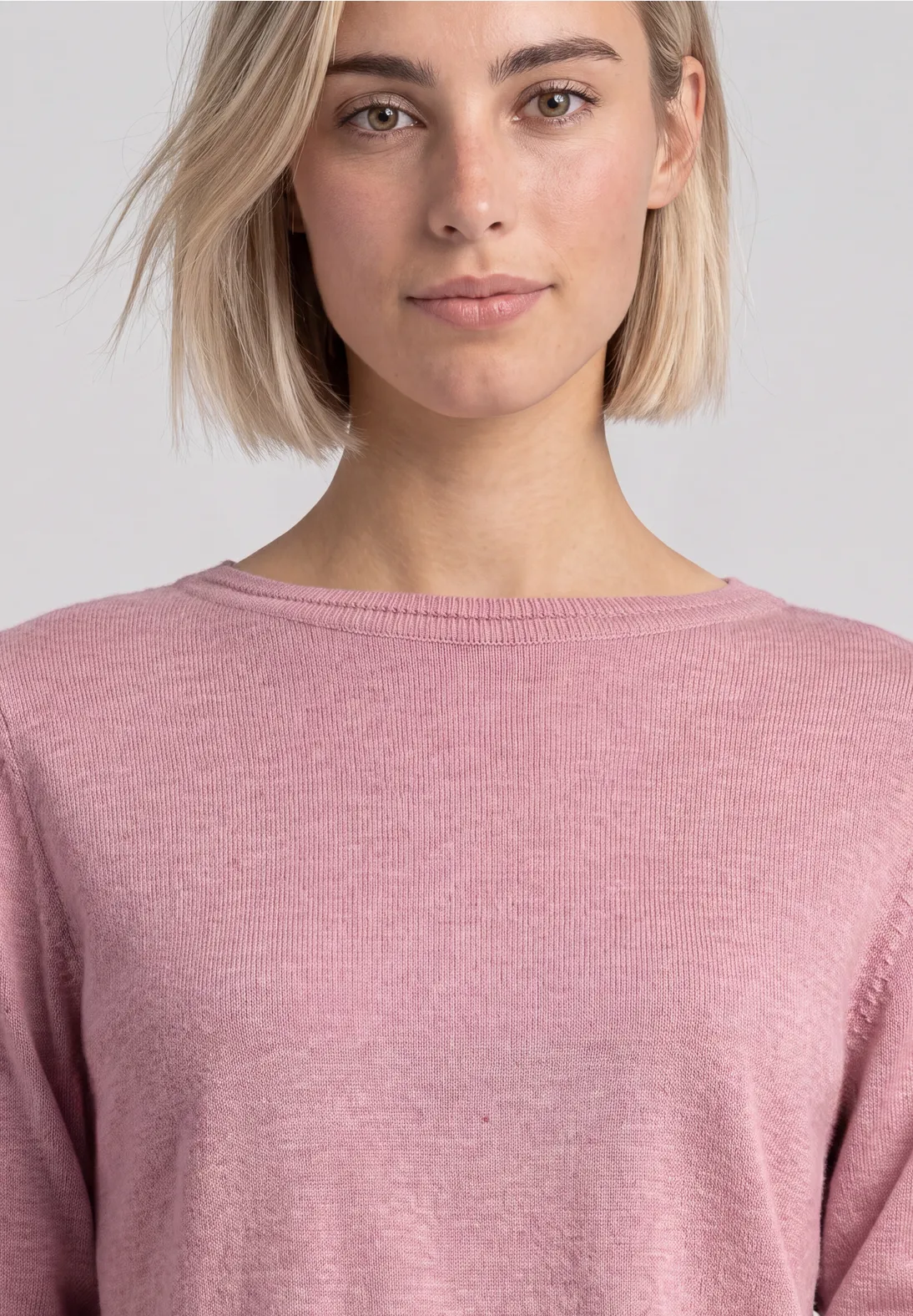 Street One U-Boot Pullover - Vintage Blush Melange