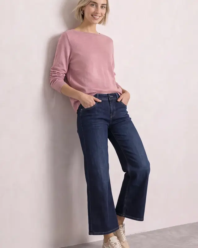 Street One U-Boot Pullover - Vintage Blush Melange