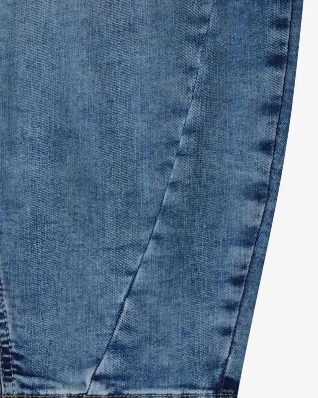 Cecil Barrel Jeans Scarlett - Light Blue Used Wash