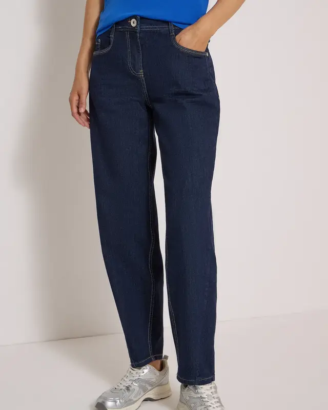 Cecil Barrel Jeans Scarlett - Rinsed Wash