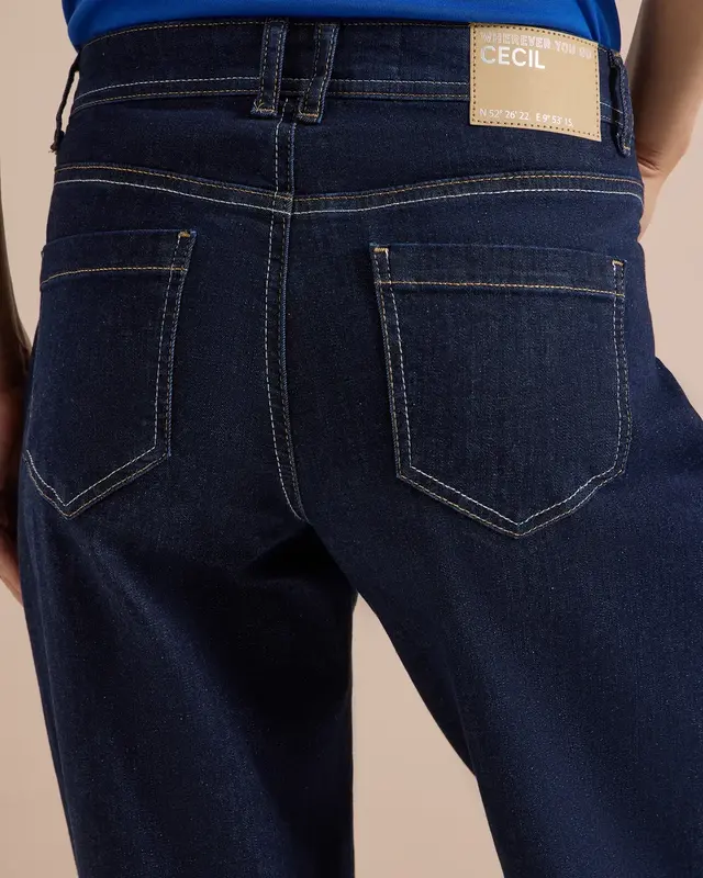 Cecil Barrel Jeans Scarlett - Rinsed Wash