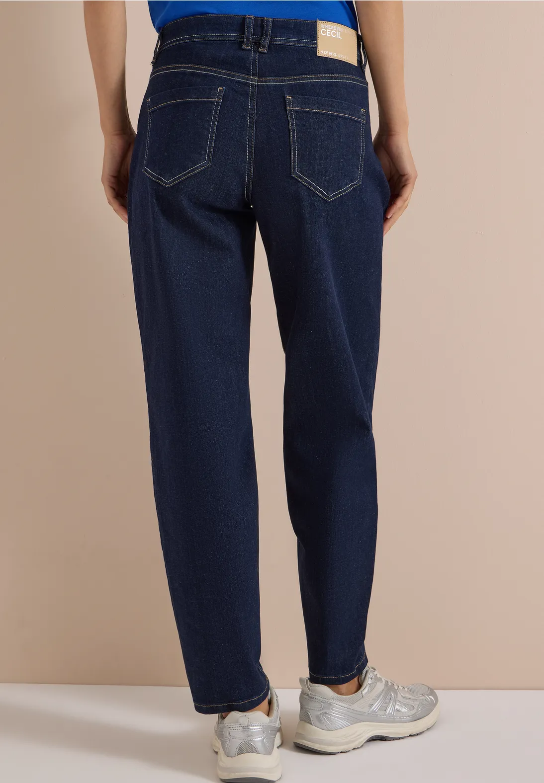 Cecil Barrel Jeans Scarlett - Rinsed Wash